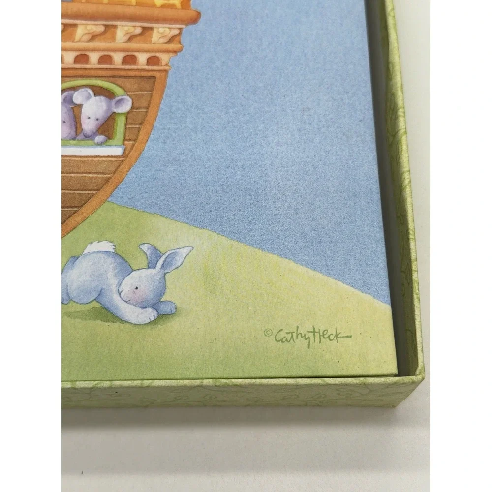 C.R. Gibson Tapestry Noahs Ark Scrapbook Kit Cathy Heck 12x12 Album ST12K-3426